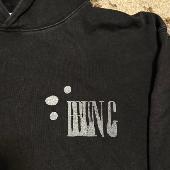 Anine Bing Alec Splatter Hoodie Size Large - Picture 3 of 8